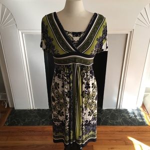 Jones New York patterned dress